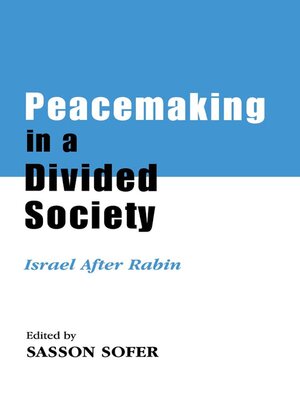 cover image of Peacemaking in a Divided Society